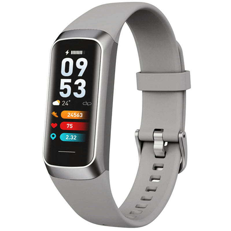 FITWATCH-Fitness tracker - Silver